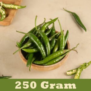 Green Chilli (મરચાં) 250 Gram